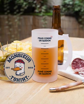 Chope de bière Frais comme un gardon - Apéro