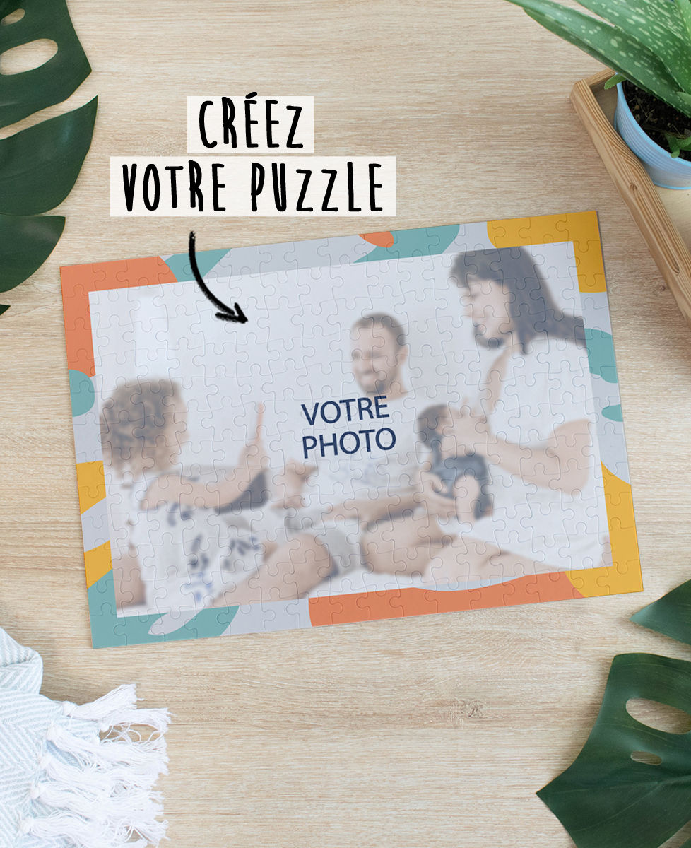 Puzzle photo personnalisé