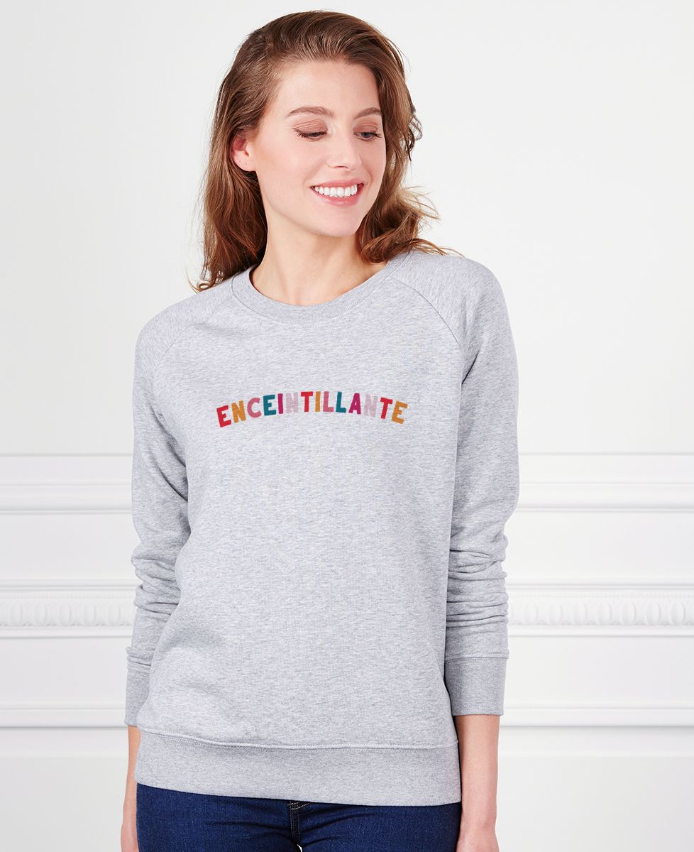 Sweatshirt femme Enceintillante - Cadeaux Maman, Future Maman
