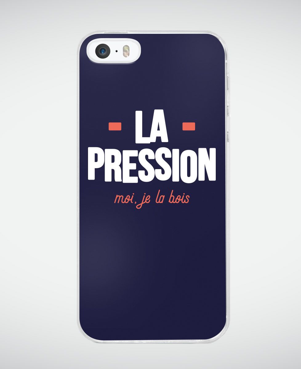 Coque smartphone La pression