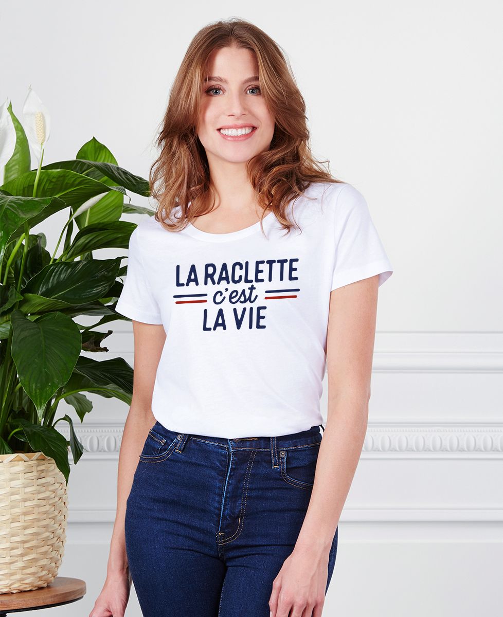 T-shirt femme La raclette c'est la vie - Apéro