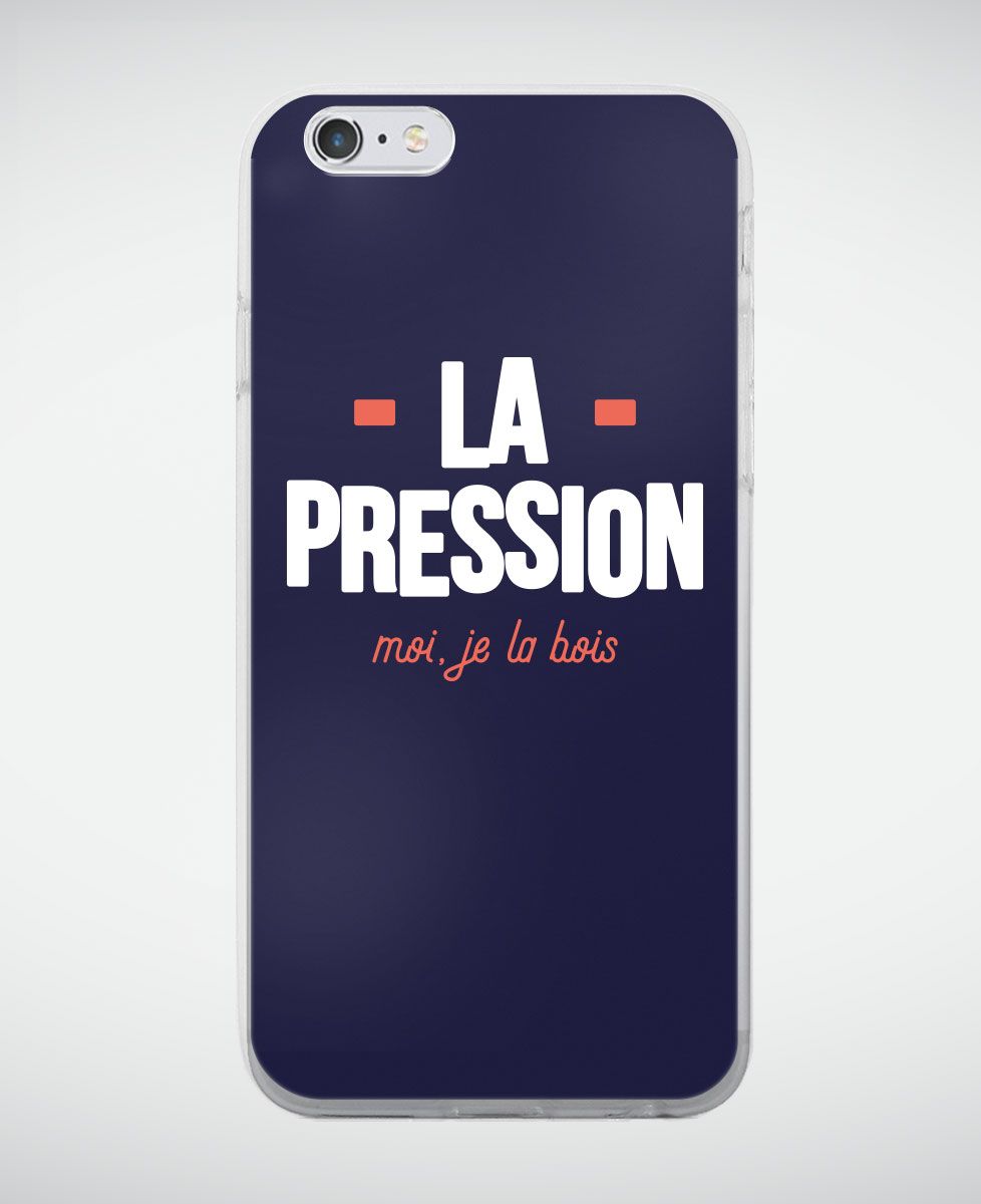 Coque smartphone La pression