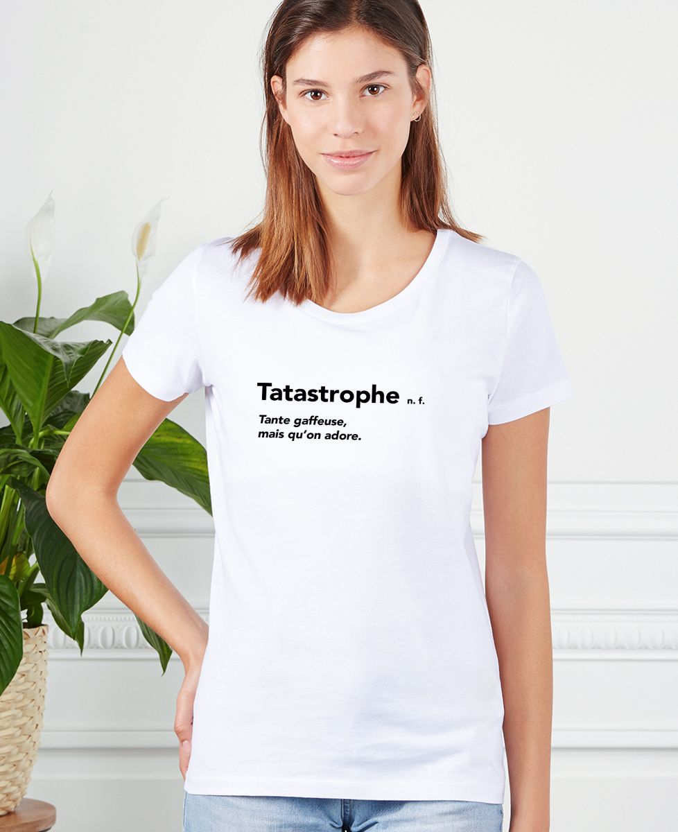 T-shirt femme Tatastrophe