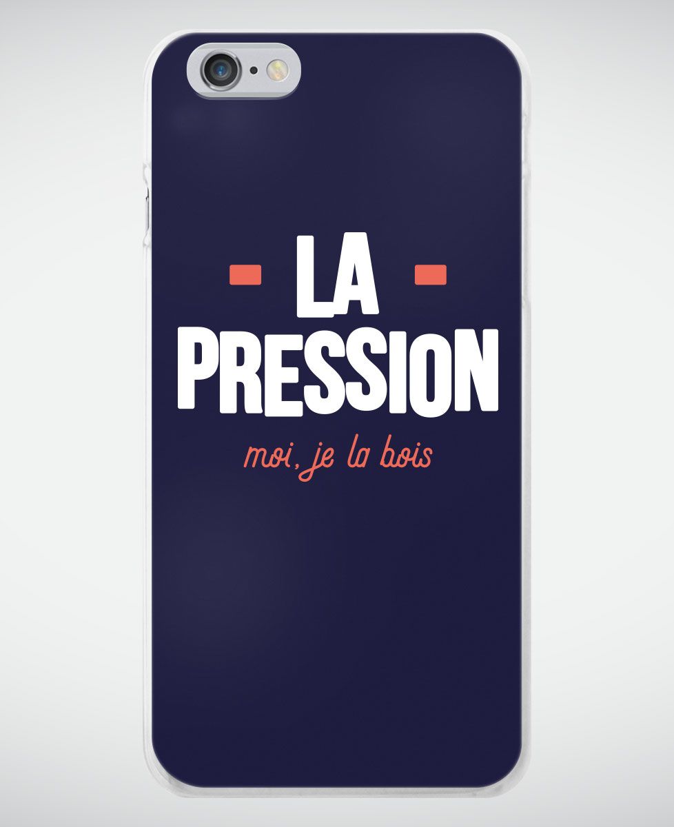 Coque smartphone La pression