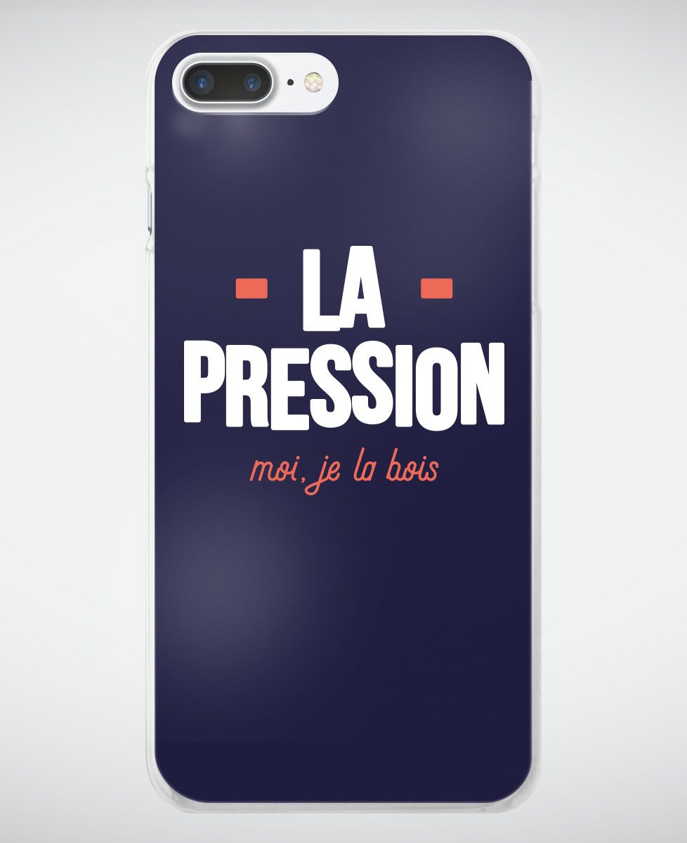 Coque smartphone La pression