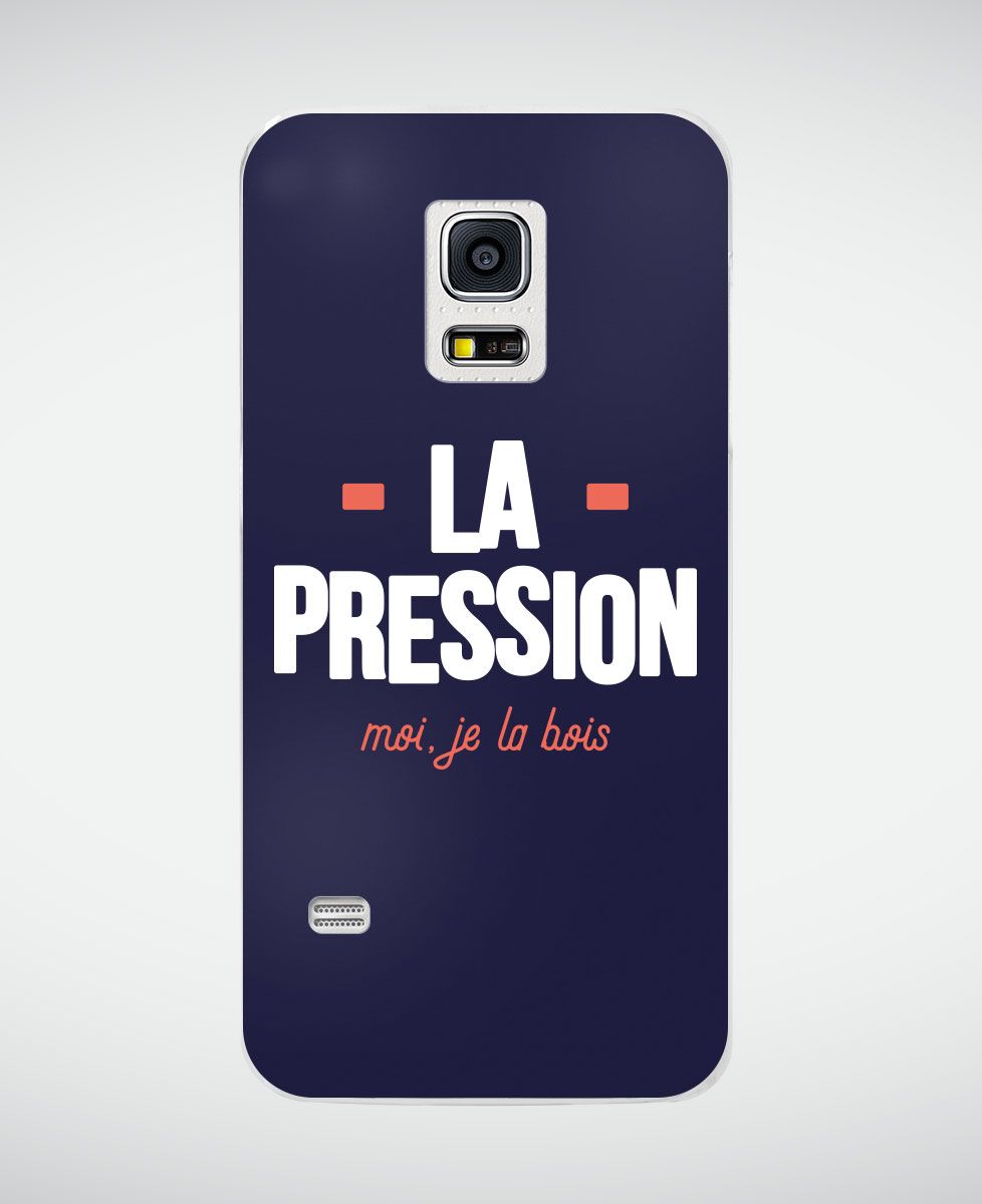 Coque smartphone La pression