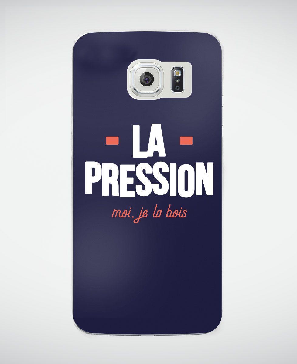 Coque smartphone La pression