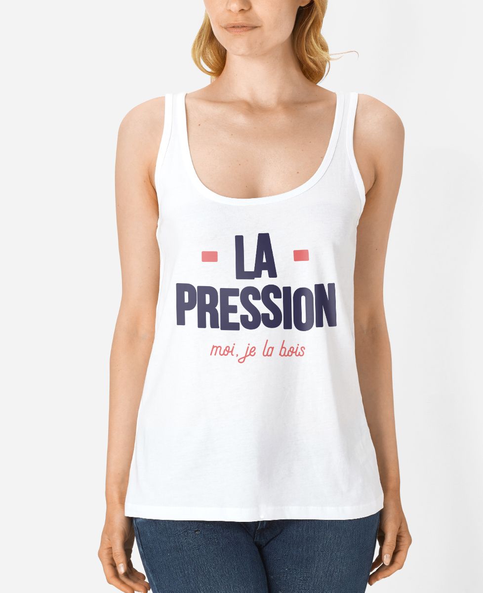 Débardeur femme La pression