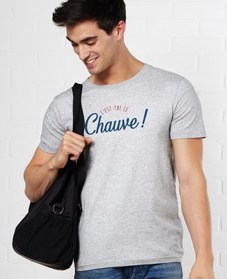 T-Shirt homme C'est toi le chauve