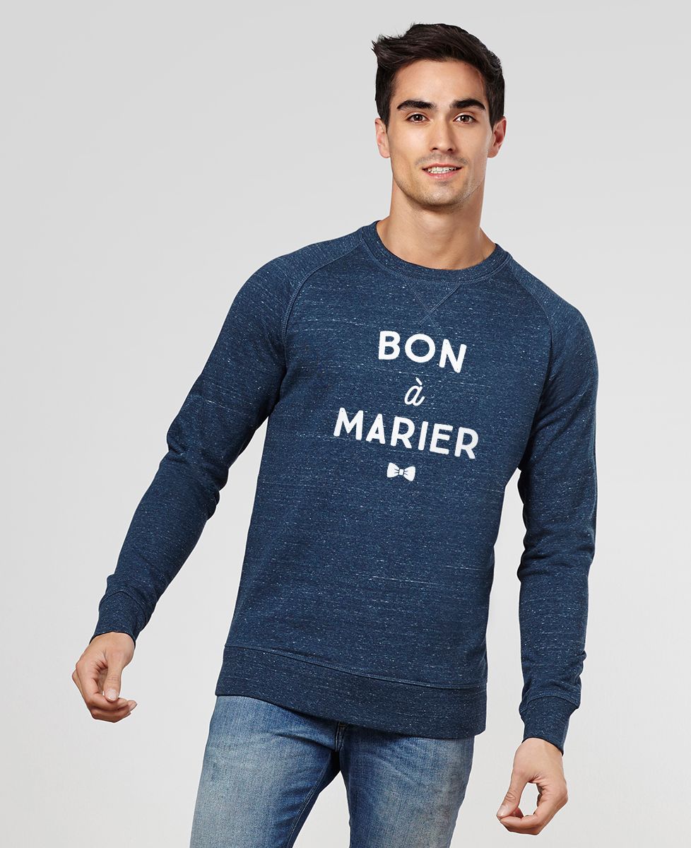 Sweatshirt homme Bon à marier