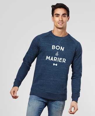 Sweatshirt homme Bon à marier