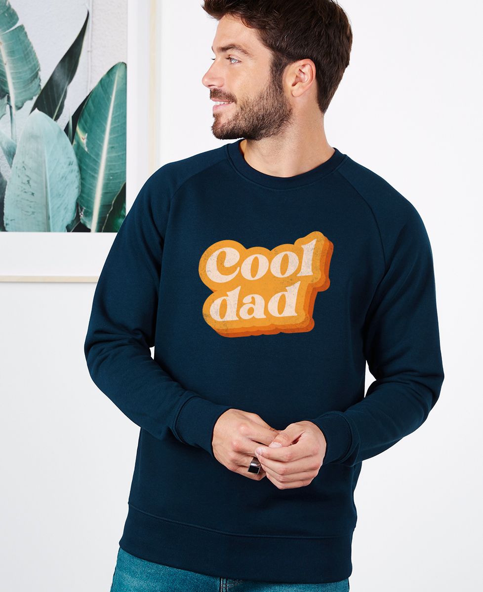 Sweatshirt homme Cool dad - Cadeaux Papa
