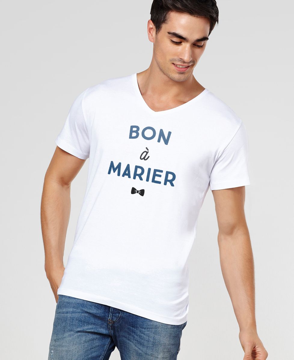T-Shirt homme Bon à marier