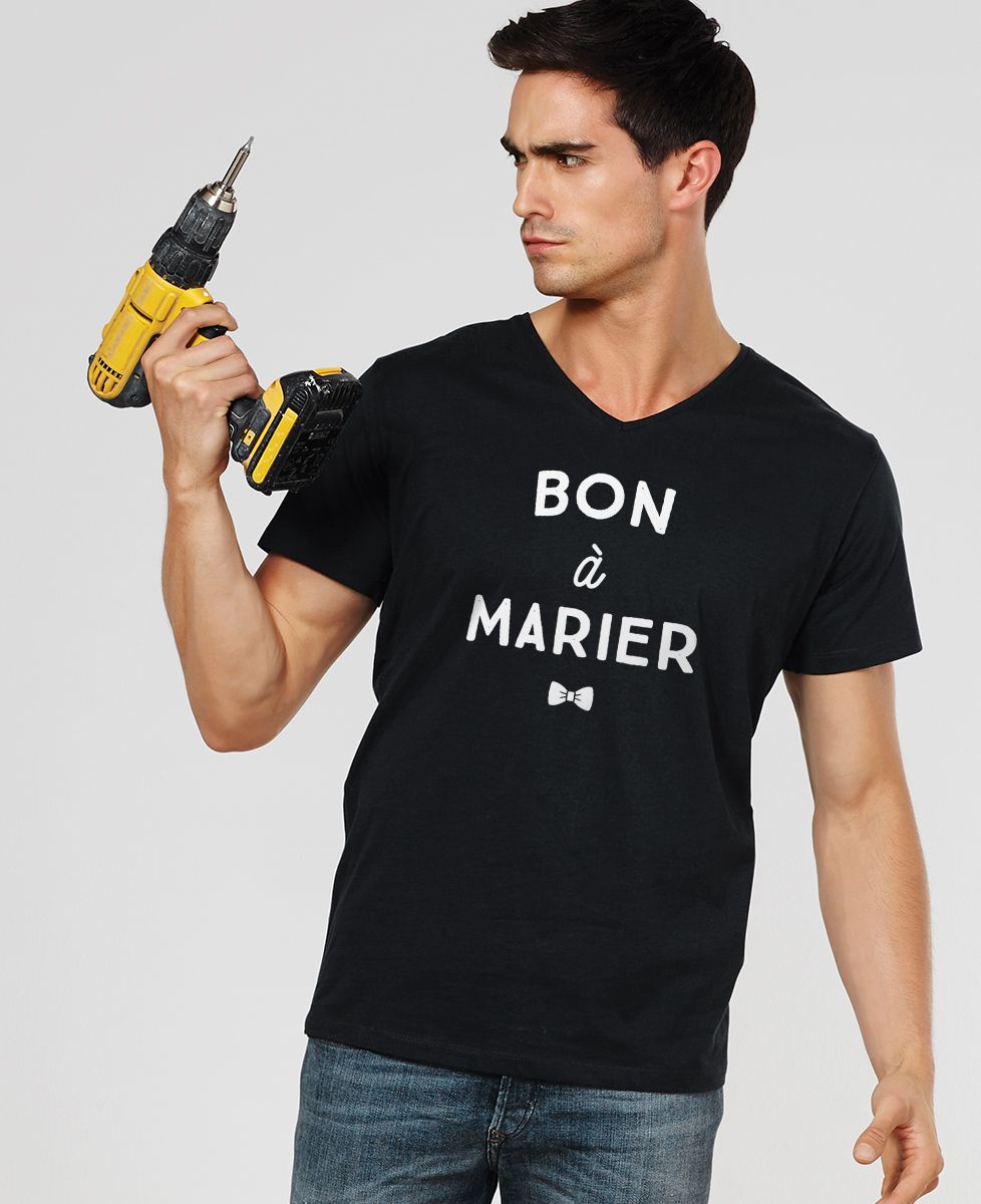 T-Shirt homme Bon à marier