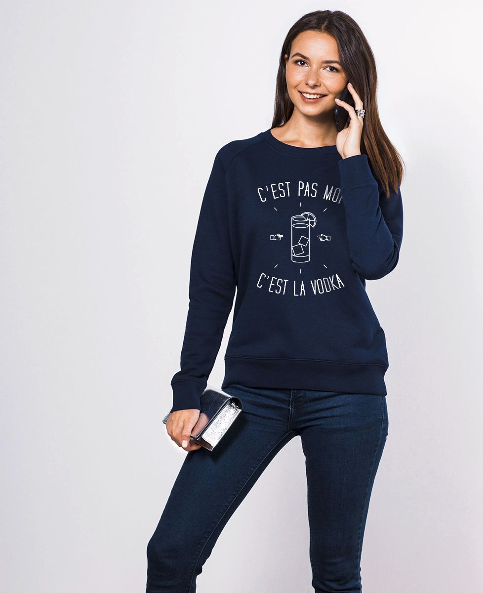Sweatshirt femme C'est la vodka