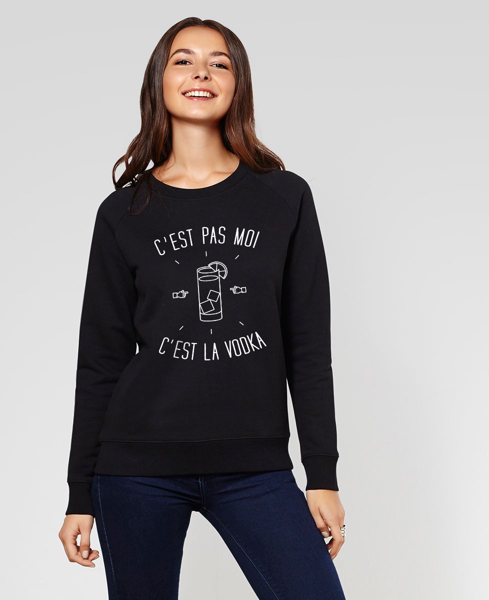 Sweatshirt femme C'est la vodka