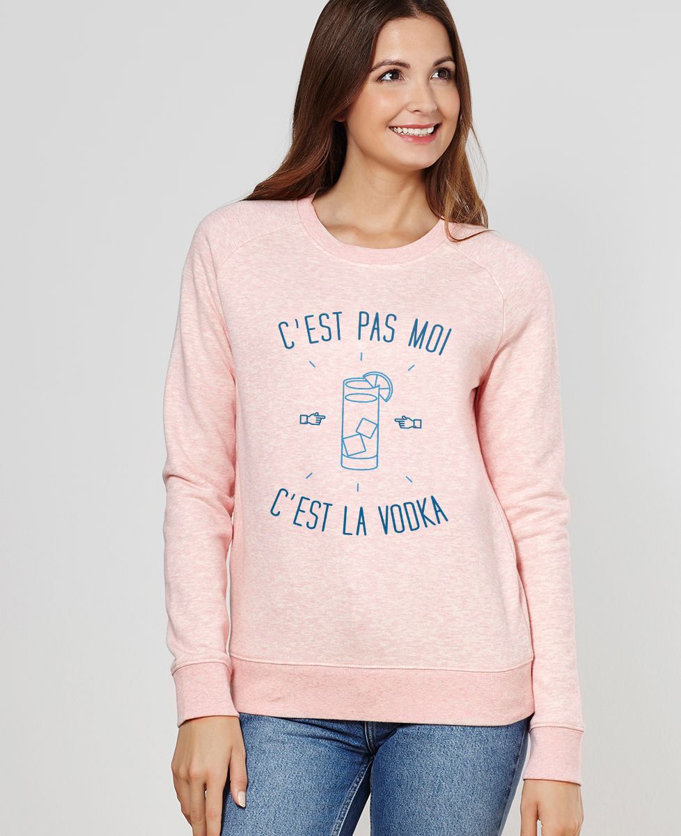 Sweatshirt femme C'est la vodka