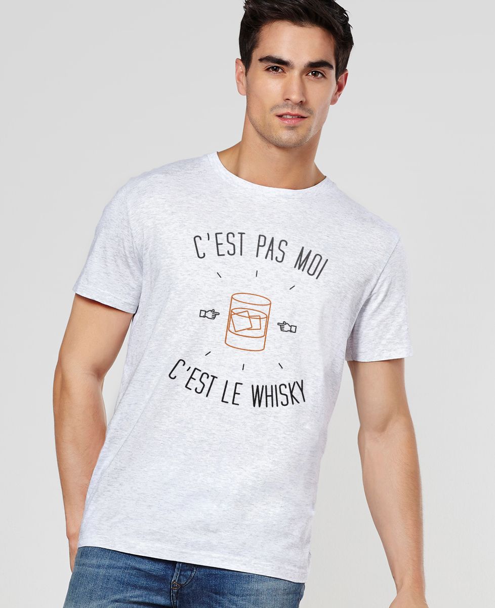 T-Shirt homme C'est le whisky