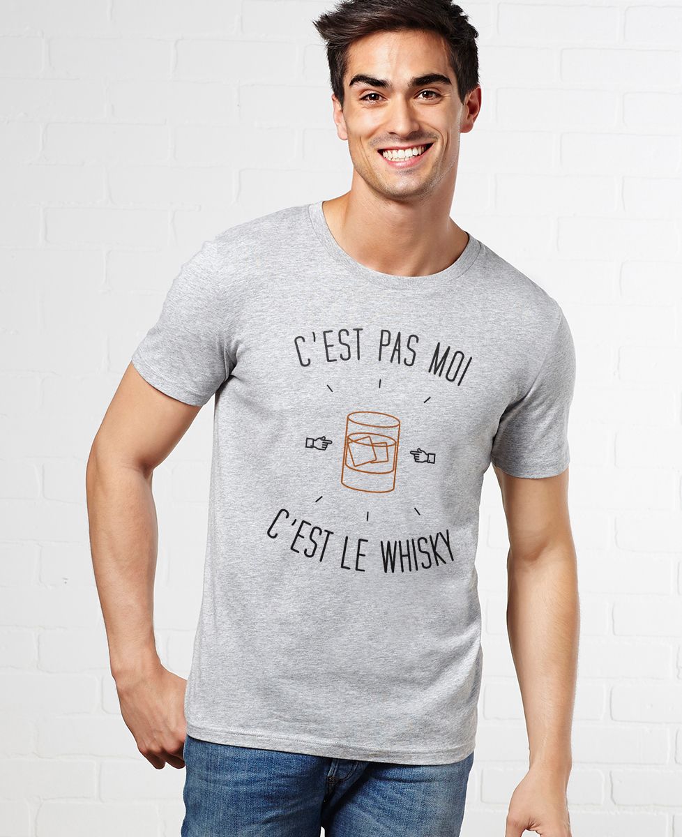 T-Shirt homme C'est le whisky