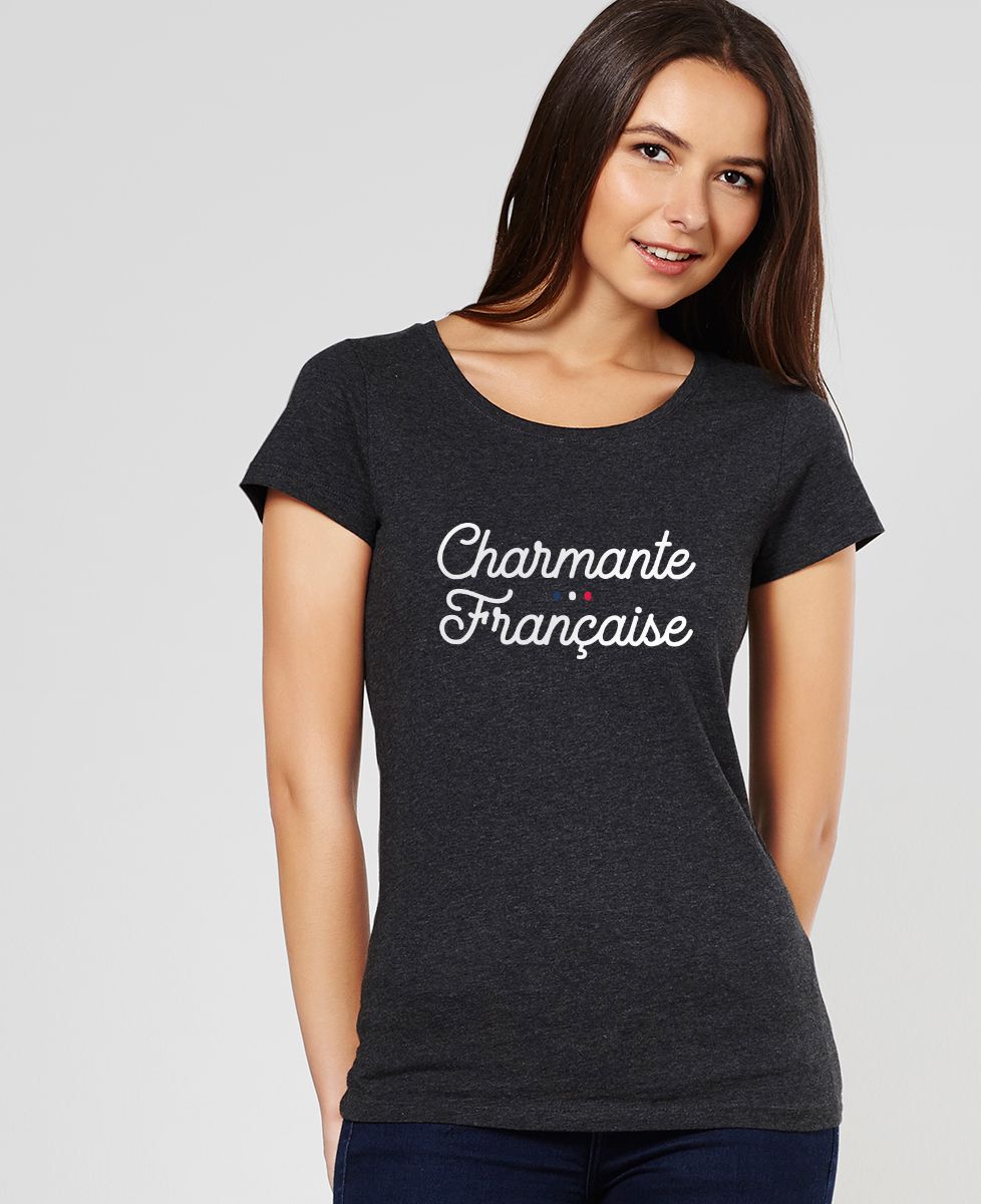 T-Shirt femme Charmante française