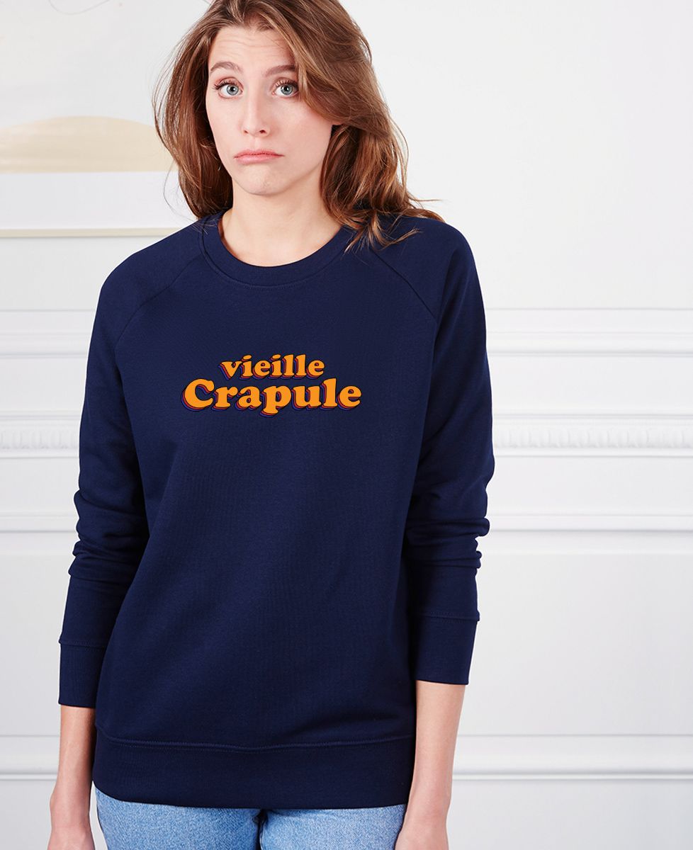 Sweatshirt femme Vieille Crapule