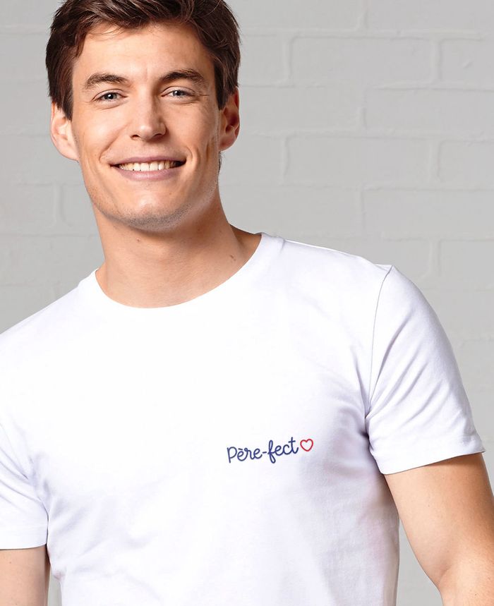 Le t-shirt brodé Père-fect