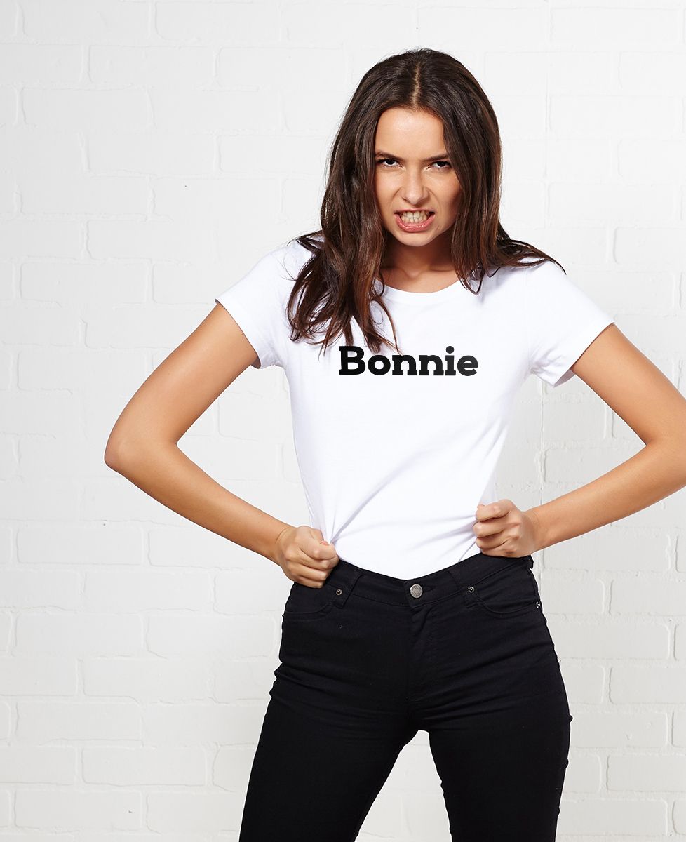 T-shirt femme Bonnie & Clyde - Films & Séries, Cadeaux Couple