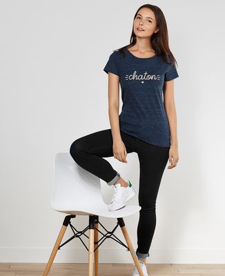 T-Shirt femme Chaton