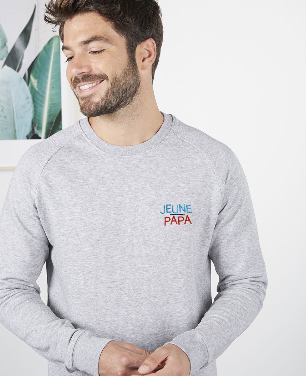Sweatshirt homme Jeune Papa - Cadeaux Papa, Cadeaux Maman, Future Maman