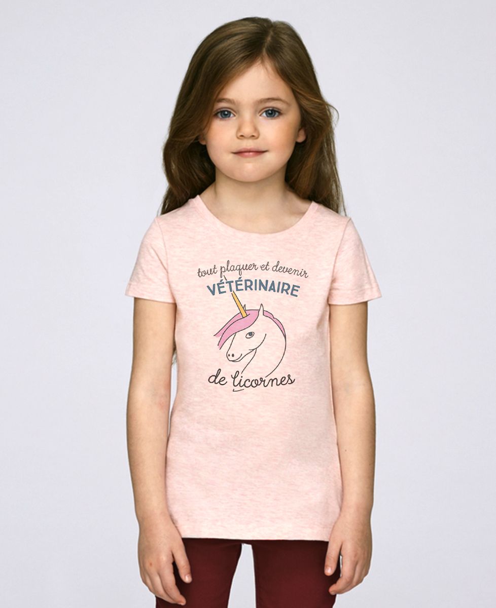 T-Shirt enfant Vétérinaire de licornes