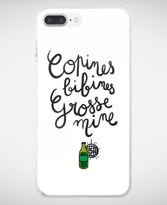 Coque smartphone Copines, bibines, grosses mines