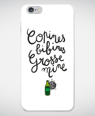 Coque smartphone Copines, bibines, grosses mines