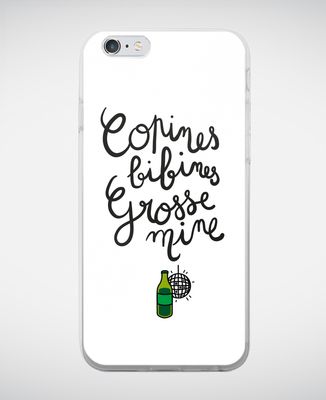 Coque smartphone Copines, bibines, grosses mines