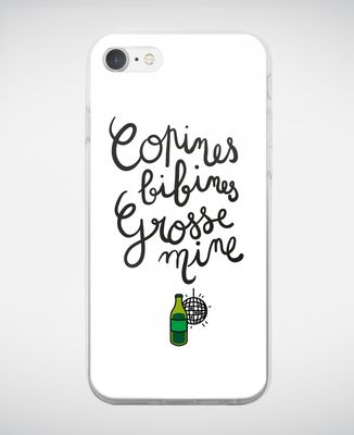 Coque smartphone Copines, bibines, grosses mines