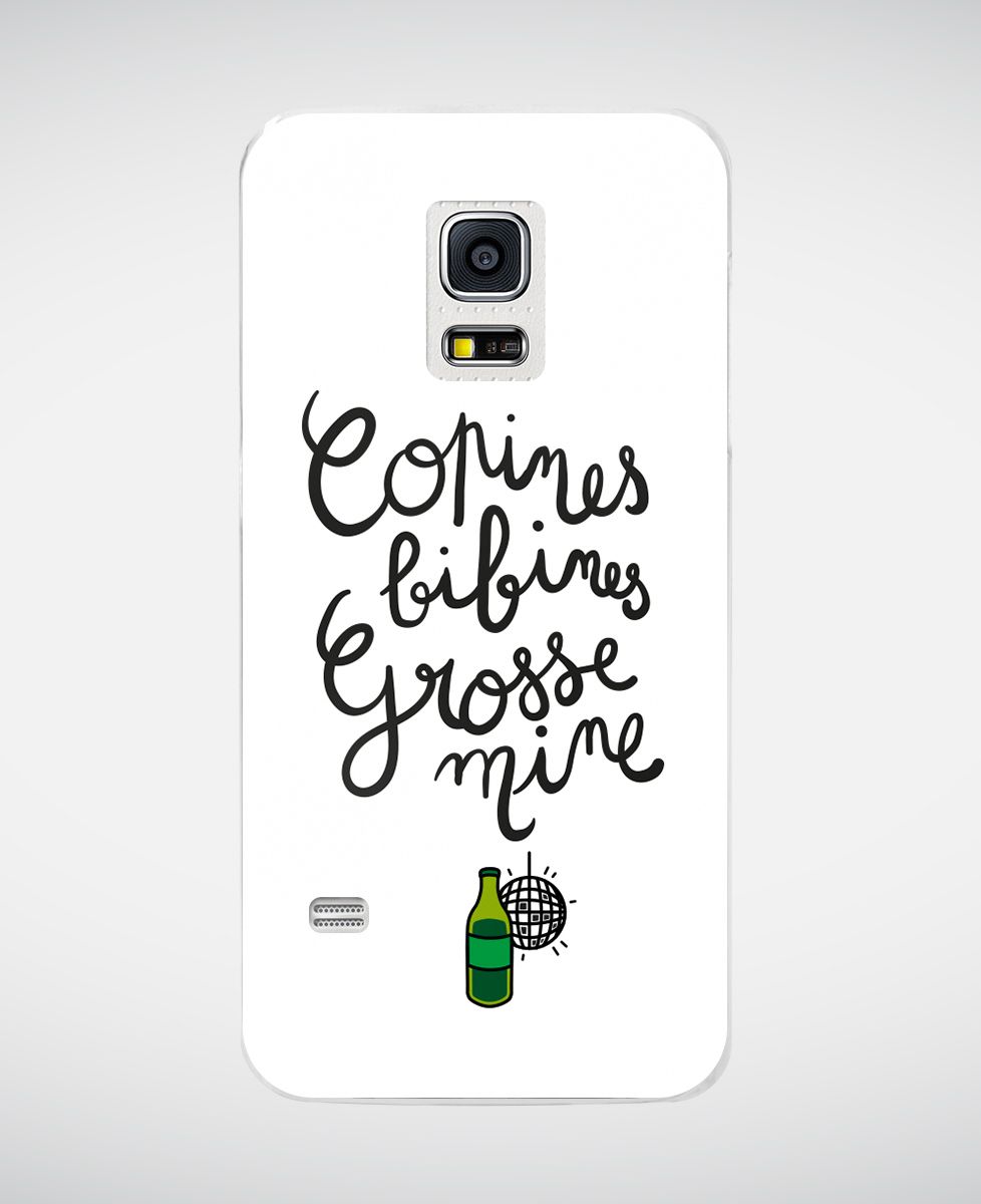 Coque smartphone Copines, bibines, grosses mines