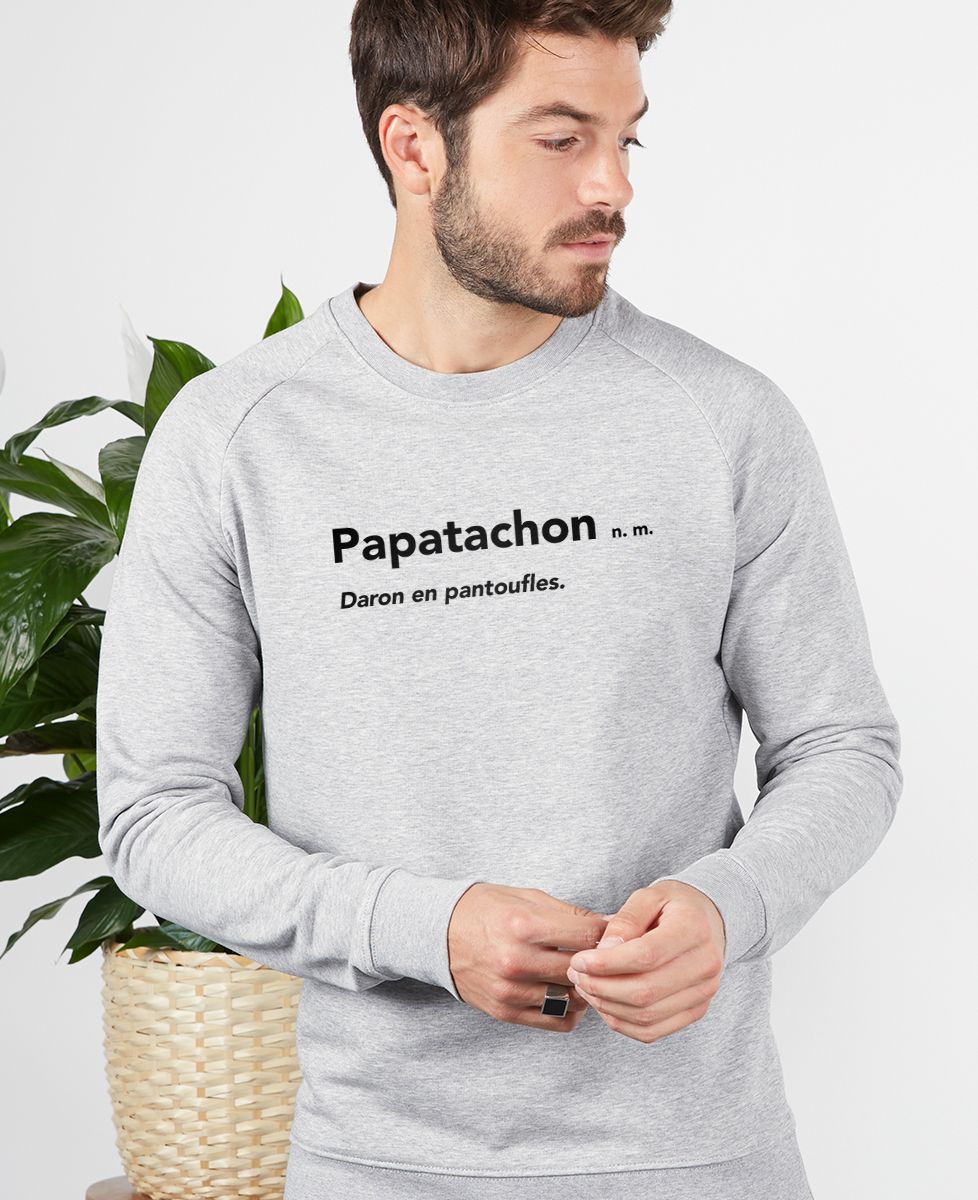 Sweatshirt homme Papatachon
