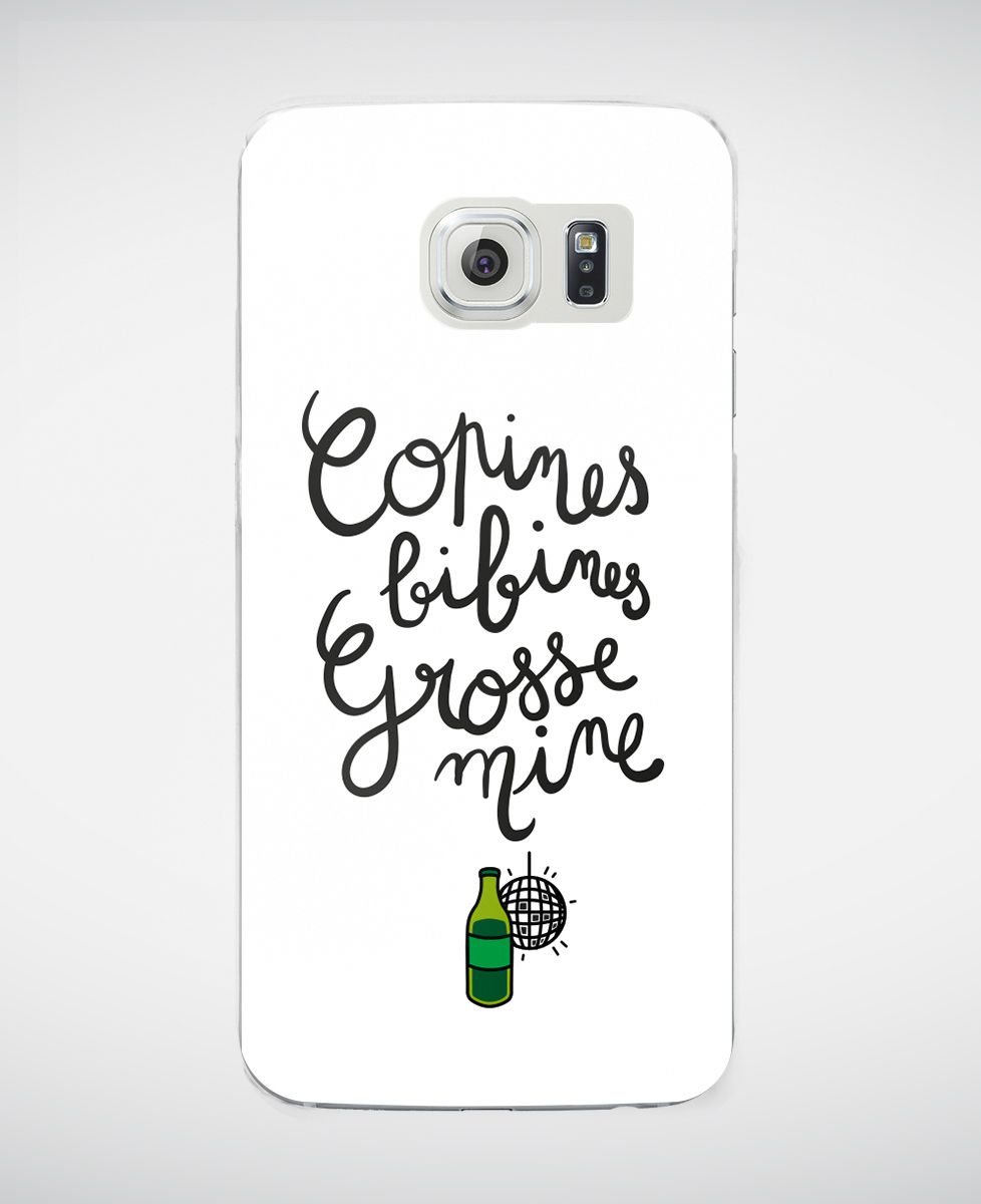 Coque smartphone Copines, bibines, grosses mines