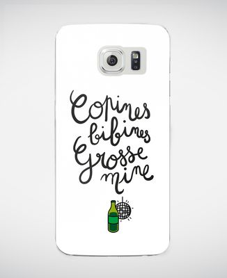 Coque smartphone Copines, bibines, grosses mines