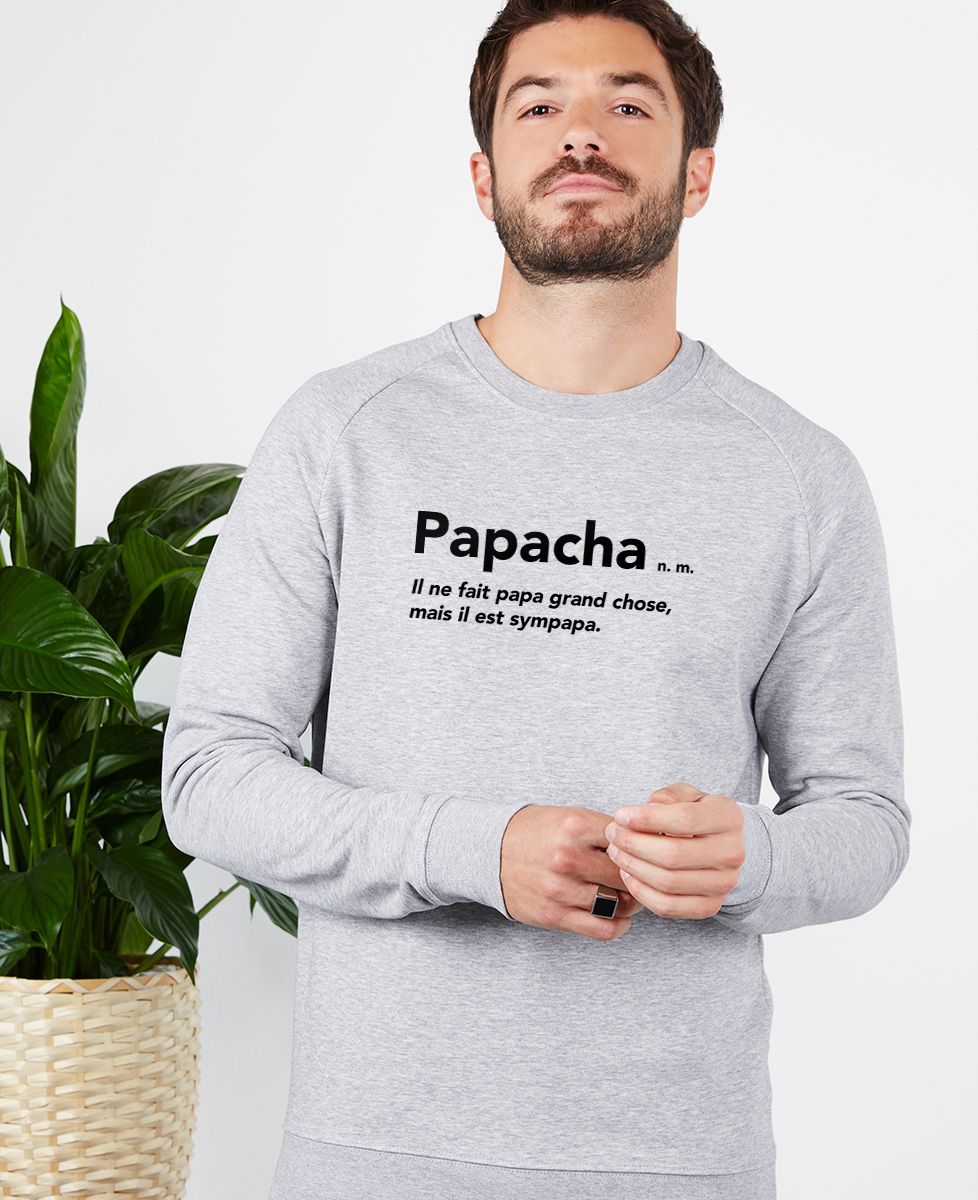 Sweatshirt homme Papacha
