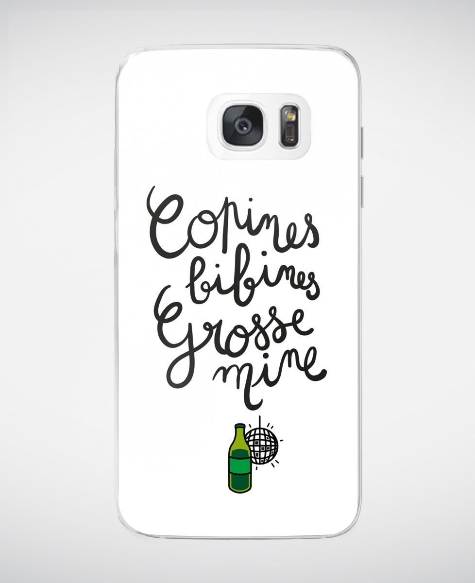 Coque smartphone Copines, bibines, grosses mines