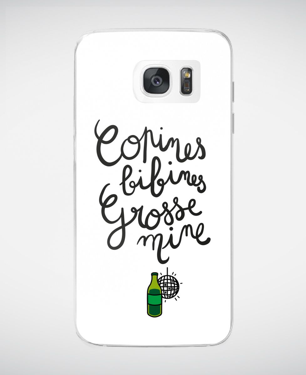 Coque smartphone Copines, bibines, grosses mines