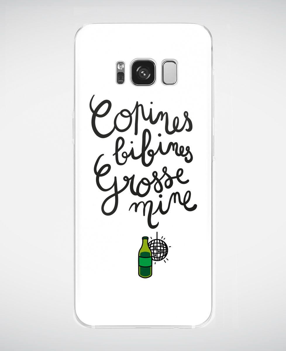 Coque smartphone Copines, bibines, grosses mines