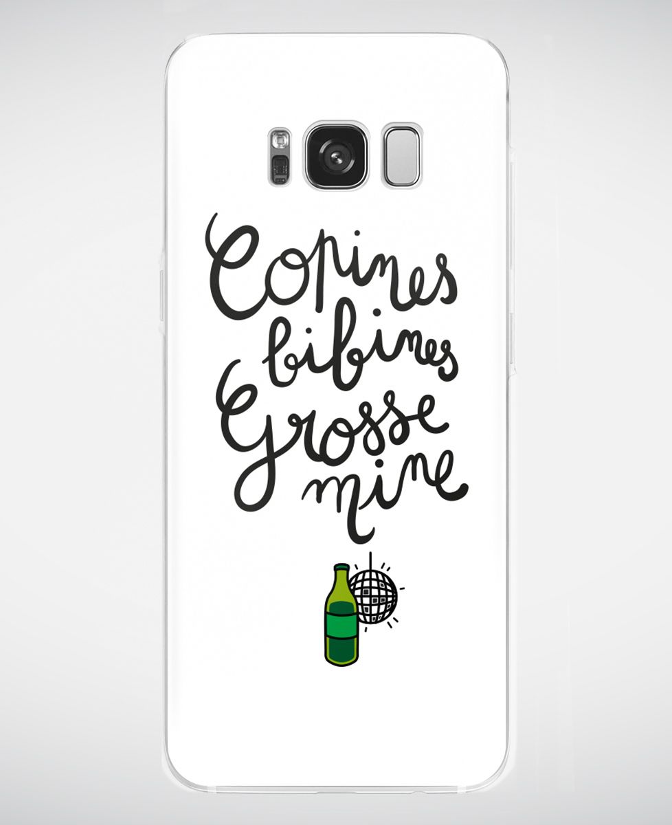 Coque smartphone Copines, bibines, grosses mines