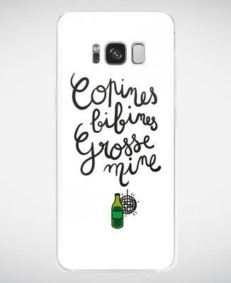 Coque smartphone Copines, bibines, grosses mines