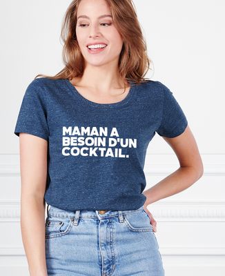 Sweatshirt Monsieur Madame 'Maman A Besoin D'un Café' - Blague Humoristique Pour Femmes Actives