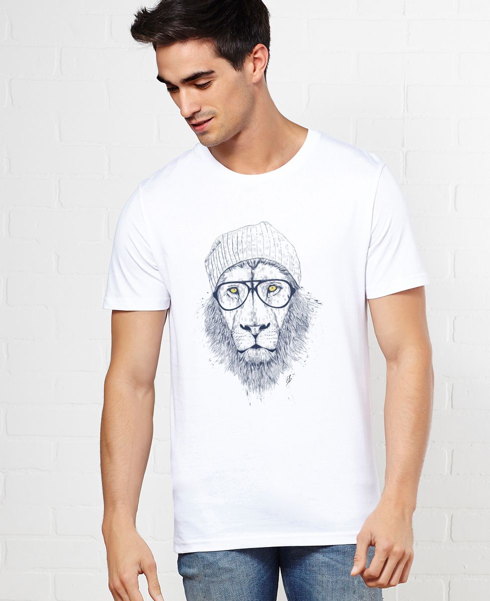 T-shirt homme Cool lion - Animaux