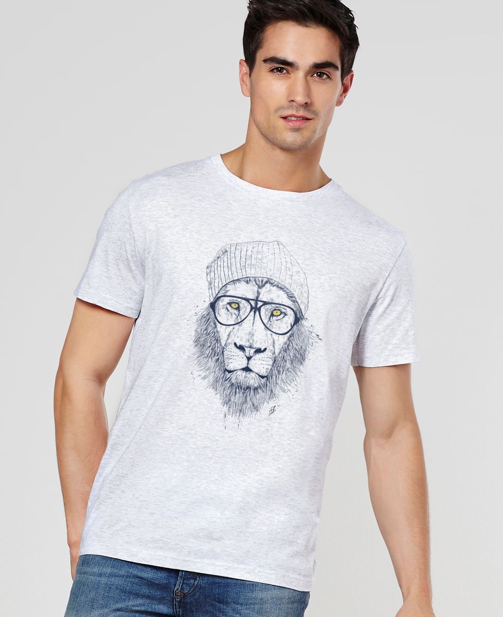 T-Shirt homme Cool lion