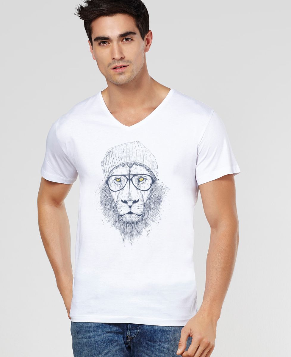 T-Shirt homme Cool lion