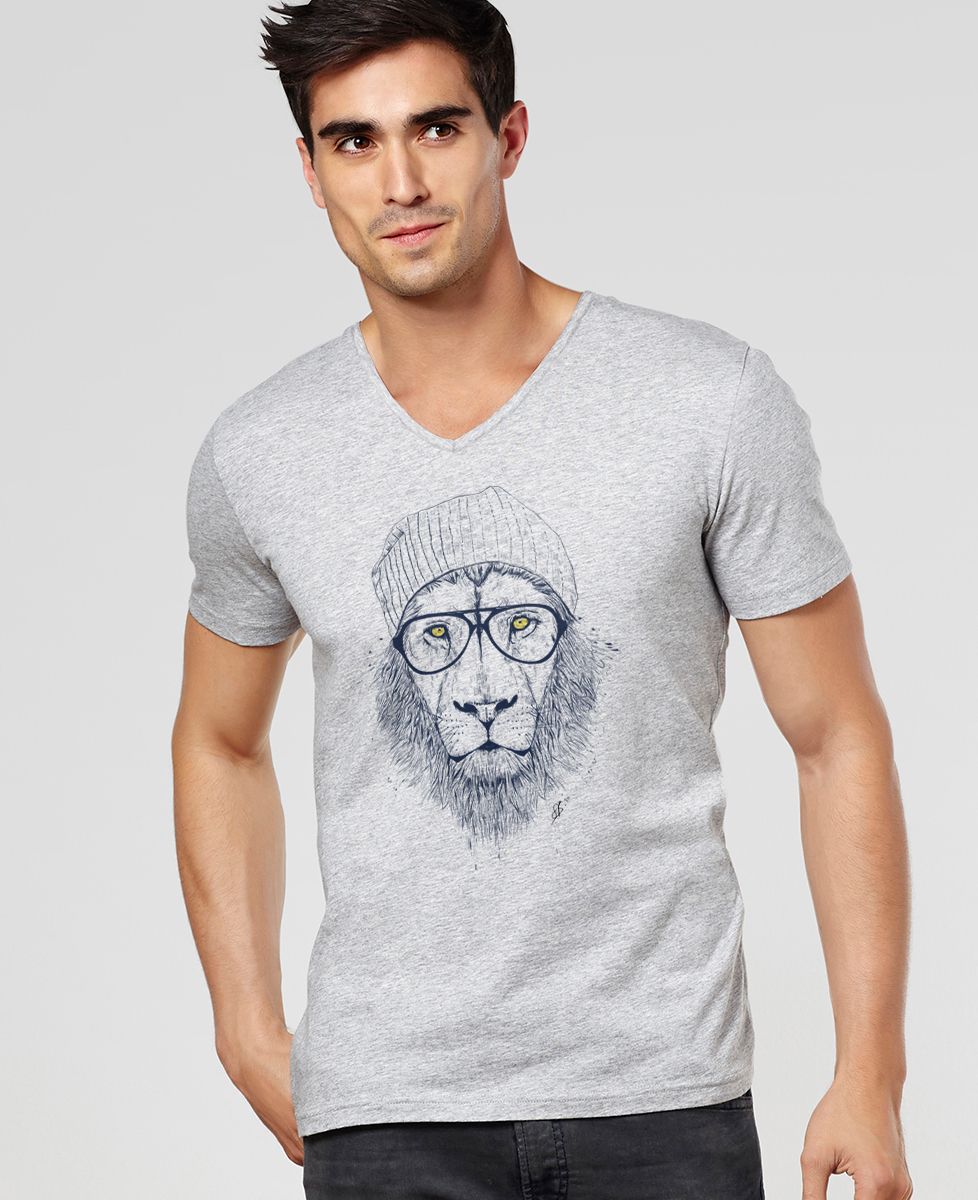 T-Shirt homme Cool lion