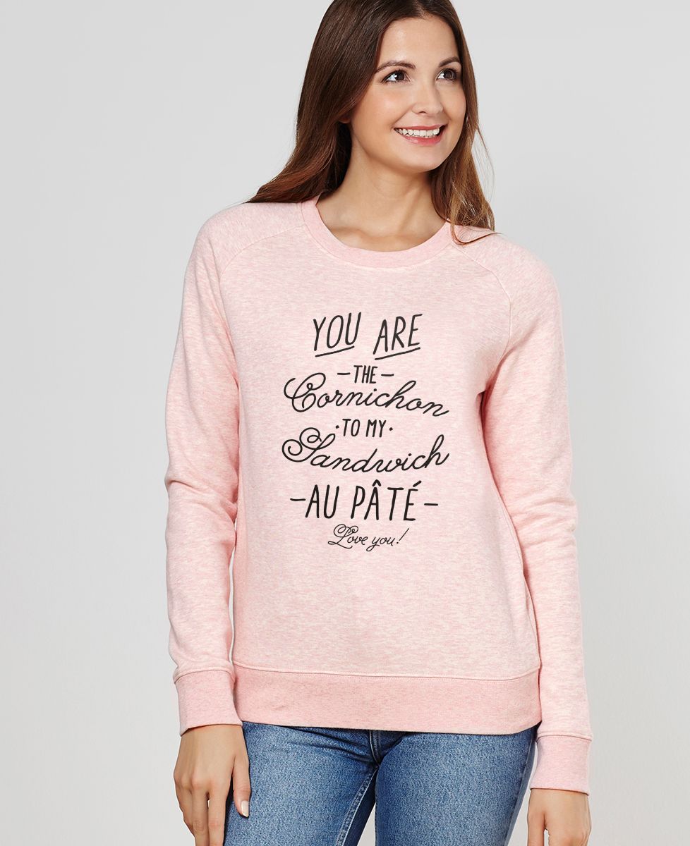 Sweatshirt femme Cornichon